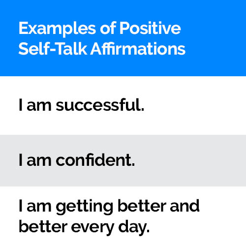 examples of positive self talk affirmations