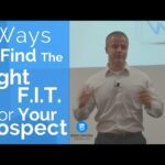 The Right Sales F.I.T. For Your Prospects
