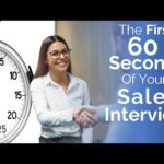 The First 60 Seconds of Your Sales Interview