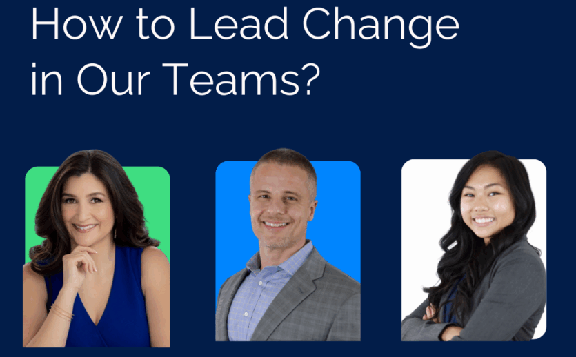 How to Lead Change in Our Teams